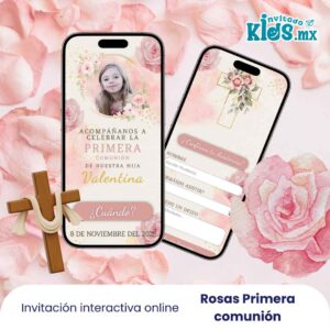 Rosas Primera comunión